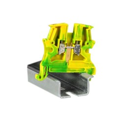 CLEMA VERDE AMARELA DE PUESTA A TIERRA 4mm  VIKING 3
